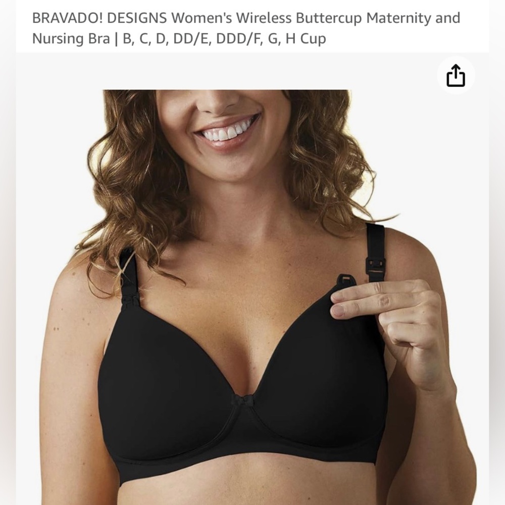 Bravado! Women’s wireless buttercup nursing bra NWT